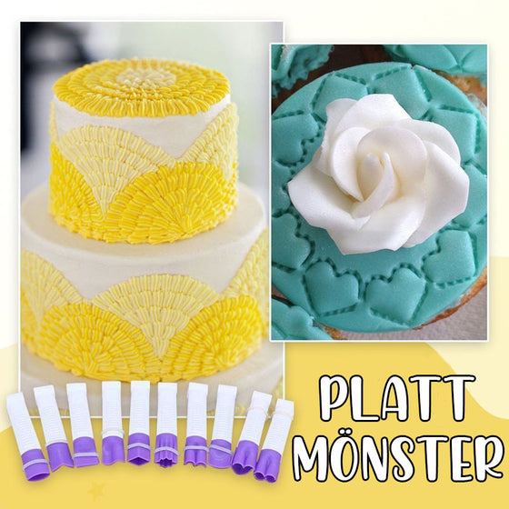 Fondantkrusare Verktygssats