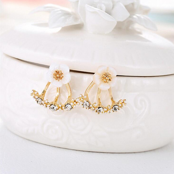 Daisy backhängande örhängen