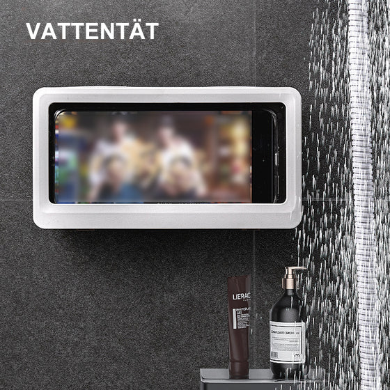 Badrum vattentät telefonhållare