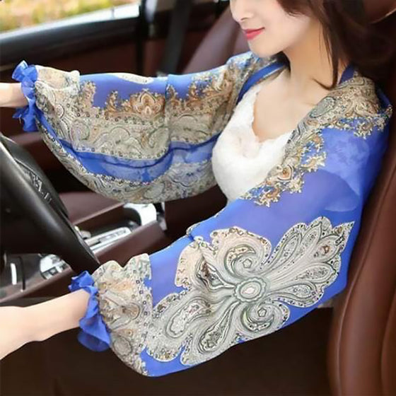 Lyckrea™ Ultralätt andningsbar solskyddad sjal