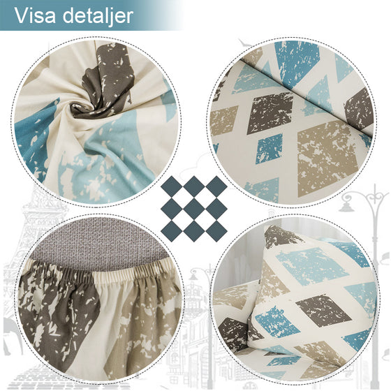 Universal Elastiskt Sofföverdrag