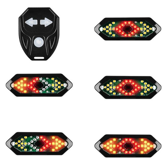 Cykel USB Uppladdningsbar Bakljus