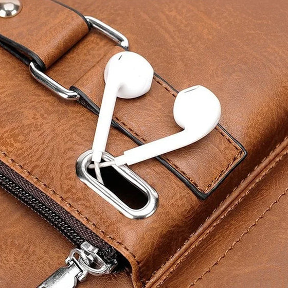 Cool företagsväska med axelrem och crossbody-design