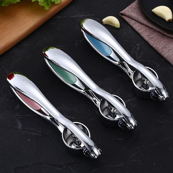 Multifunktionell manuell vitlökspress