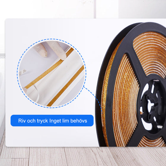 Keramiska plattor mildewproof gapet tejp (1 rulle 6M * 8mm)