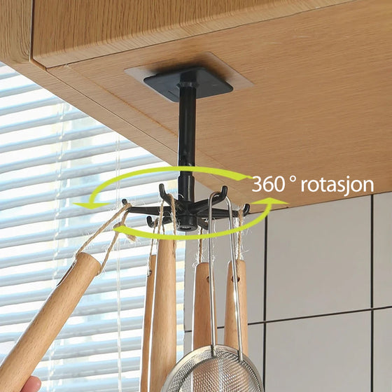 360 ° Roterande Fällbar krok