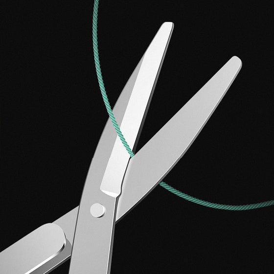 Hopfällbara små saxar, fiskesaxar, 8-karaktärssaxar