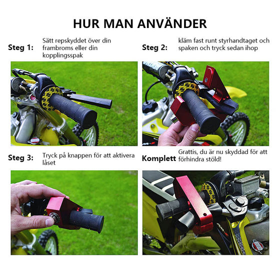 Lås för bromshandtag | Moped | Skoter | Mc