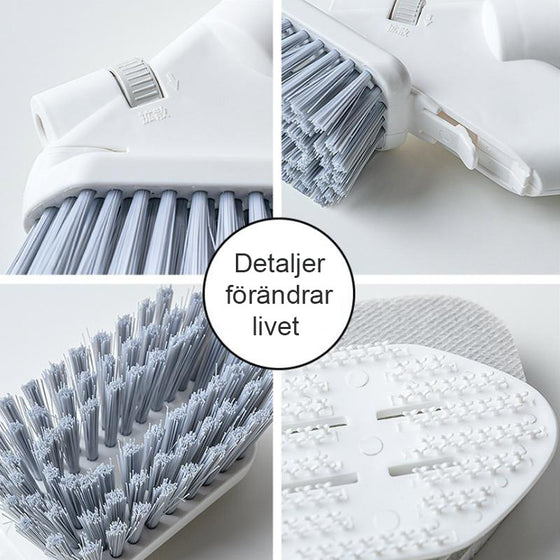 Rengöringsborste Med Vattensprut (4 delar)