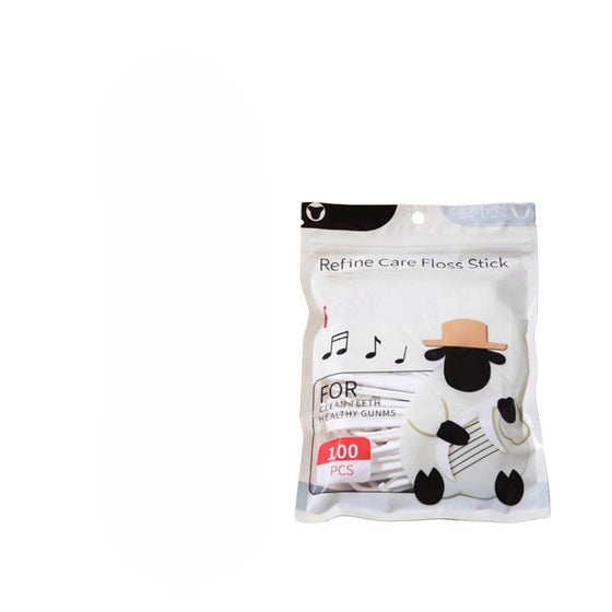 Bärbar tandtrådsdispenser