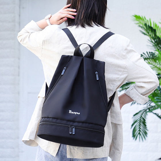 Damsimväska utrustning ryggsäck