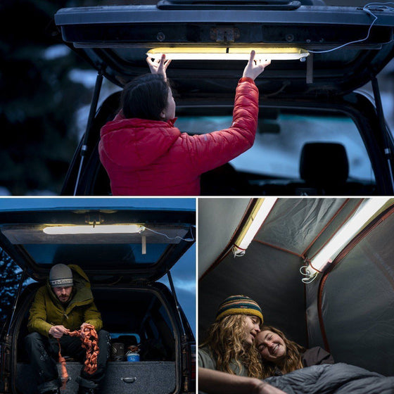 Bärbar uppblåsbar hopfällbar ponny lampa