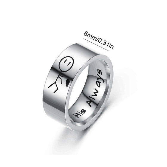Hans Alltid/Hennes För alltid Ring