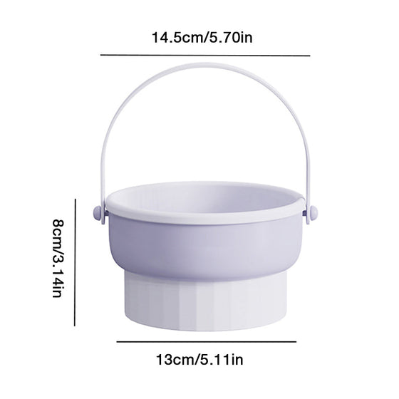 3-in-1 Makeup Brush Cleaning Bowl