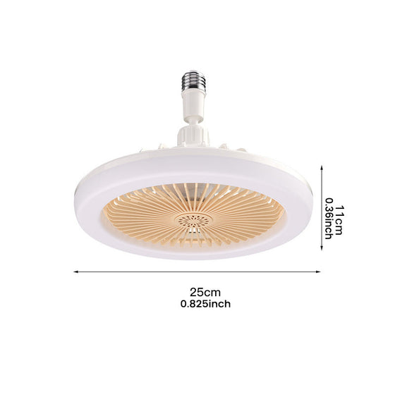 2-i-1 Aromaterapi LED-fläktlampa