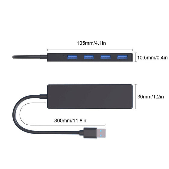 Fyrportars dockningsstation för dator