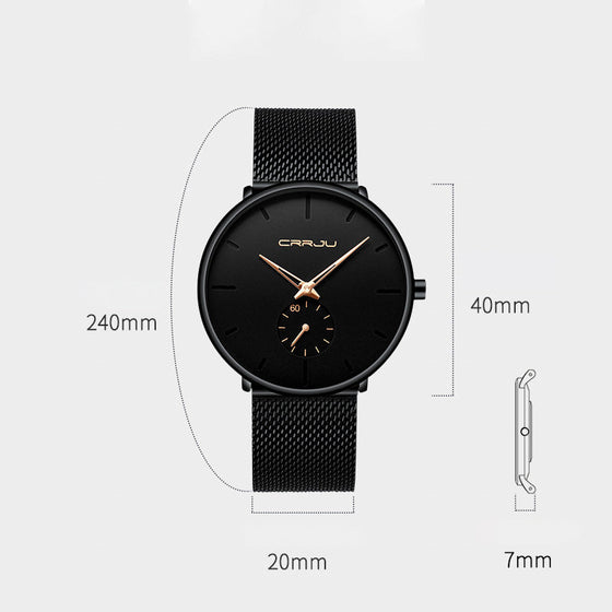 Casual personlighetsklocka