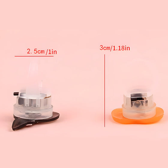 Halloween-glow ring och brosch