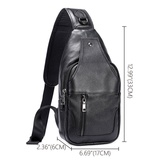 Crossbody bröstväska för män