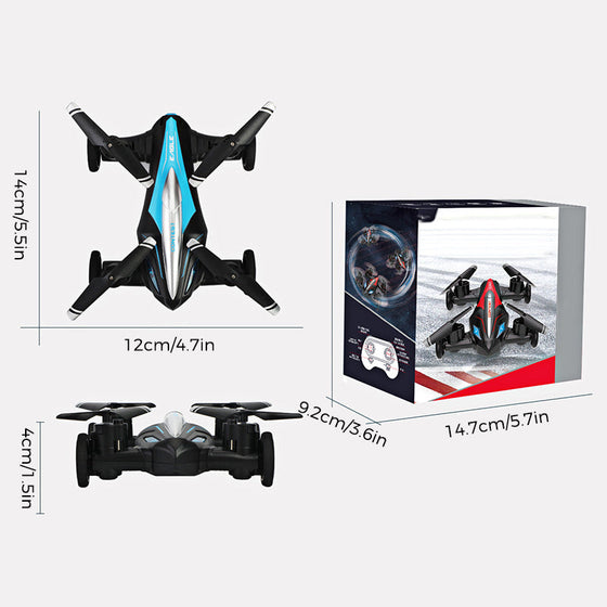 Fjärrkontroll Luft-mark Dubbel Läge Flygande Bil