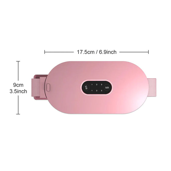 Menstruationslindrande bälte