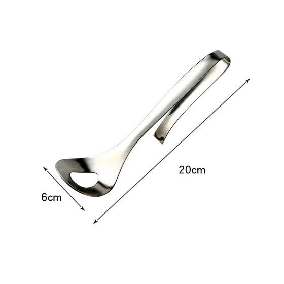 Köttbulsform sked i rostfritt stål