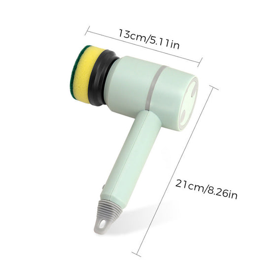 Elektrisk uppladdningsbar multifunktionell handhållen rengöringsborste