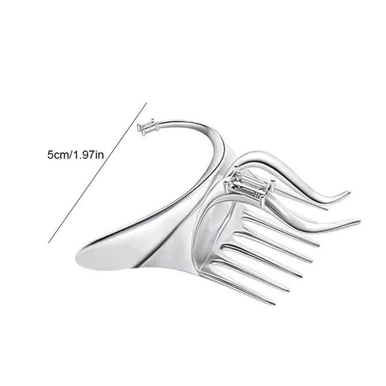 Fe-hår och öronklämmor