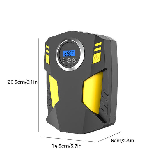 Bärbar digital display luftpump