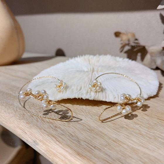 Vintage pärlörhängen