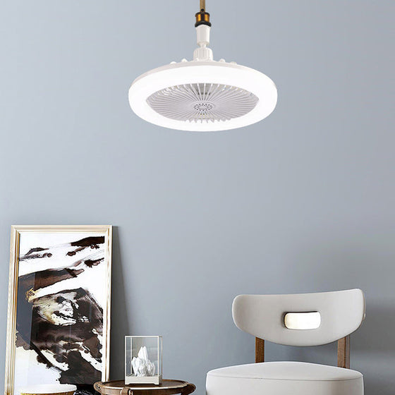 2-i-1 Aromaterapi LED-fläktlampa