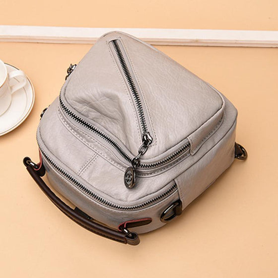 Multifunktionell axelväska för ryggsäck