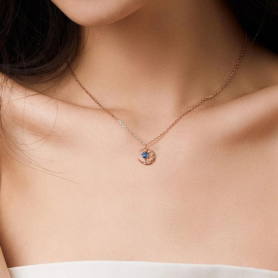 Astral Måne Halsband