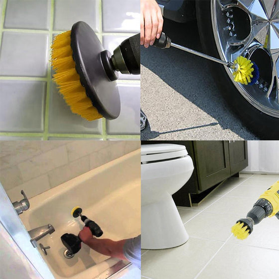 Power Scrubber Rengöringsborste (BORR ingår INTE)