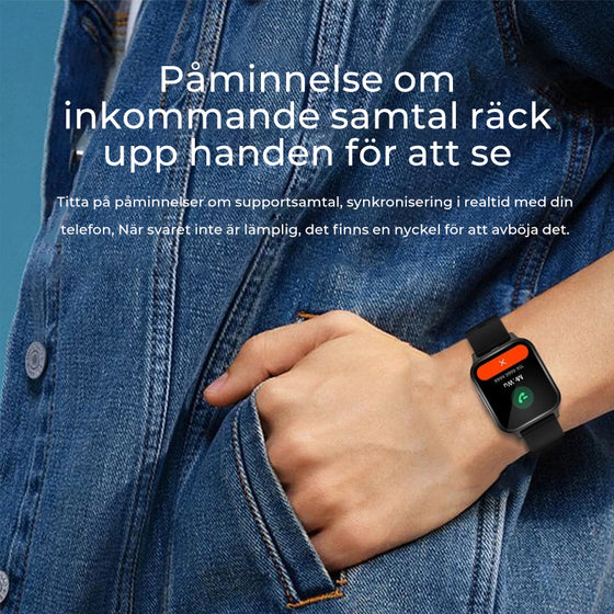 Vattentät sportarmband smart klocka