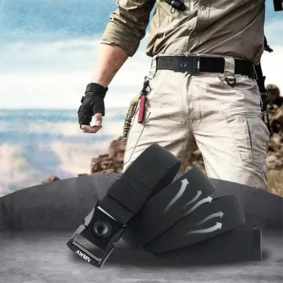 Bälte med automatiskt spänne