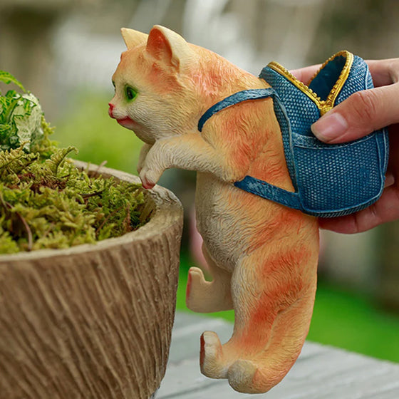 Härlig kreativ trädgård prydnad