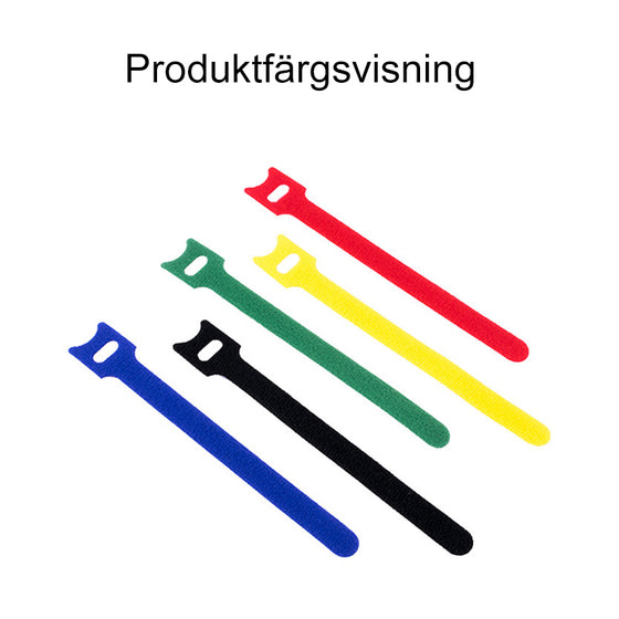 Kabelband med kardborre