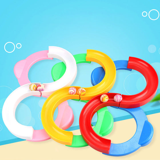 8-formad oändlig loop spårleksak
