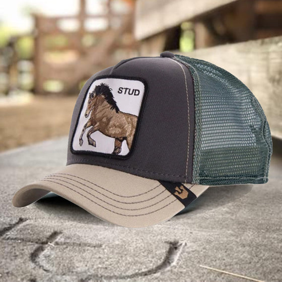 Djurmönster nät basebollkeps