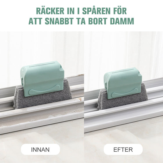 Rengöringsborstar för fönster och dörrar