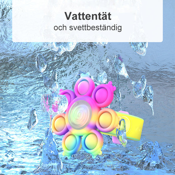 Snurrande popbubblarmband