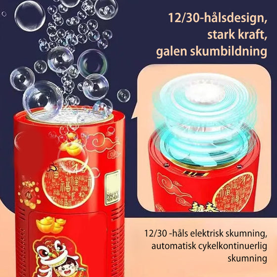 Bärbar Fireworks Bubble Maskin