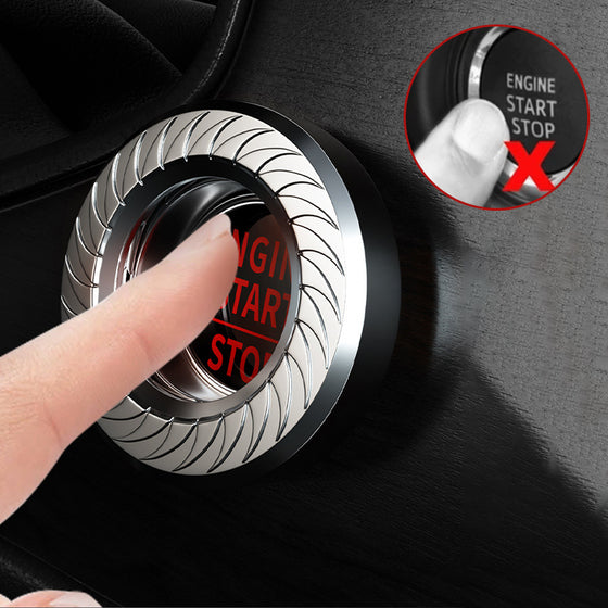 Tändningsknapp för bilmotor