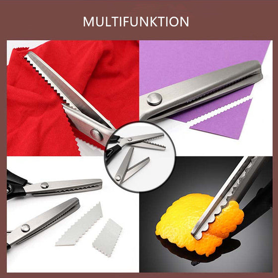 Multifunktionell sax med vass spets