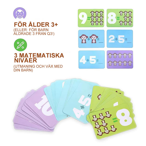 Monkey Balance Cool Mattespel för barn