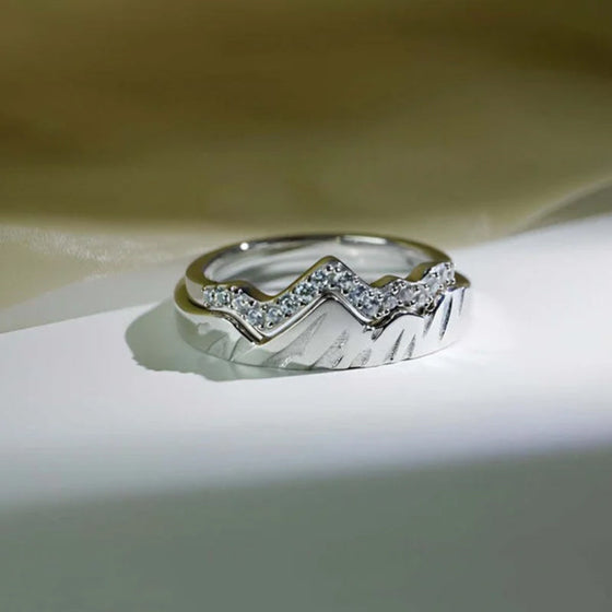 Mountain Stacked Ring