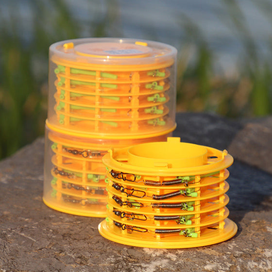 Fiskkrok med speciell anti-tanglesnörkrok