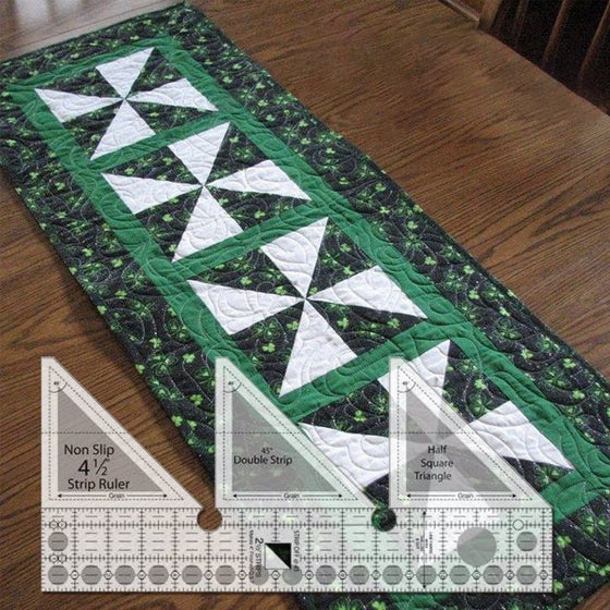 45° graders dubbelremsad linjal