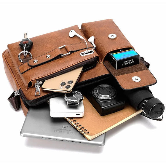 Cool företagsväska med axelrem och crossbody-design